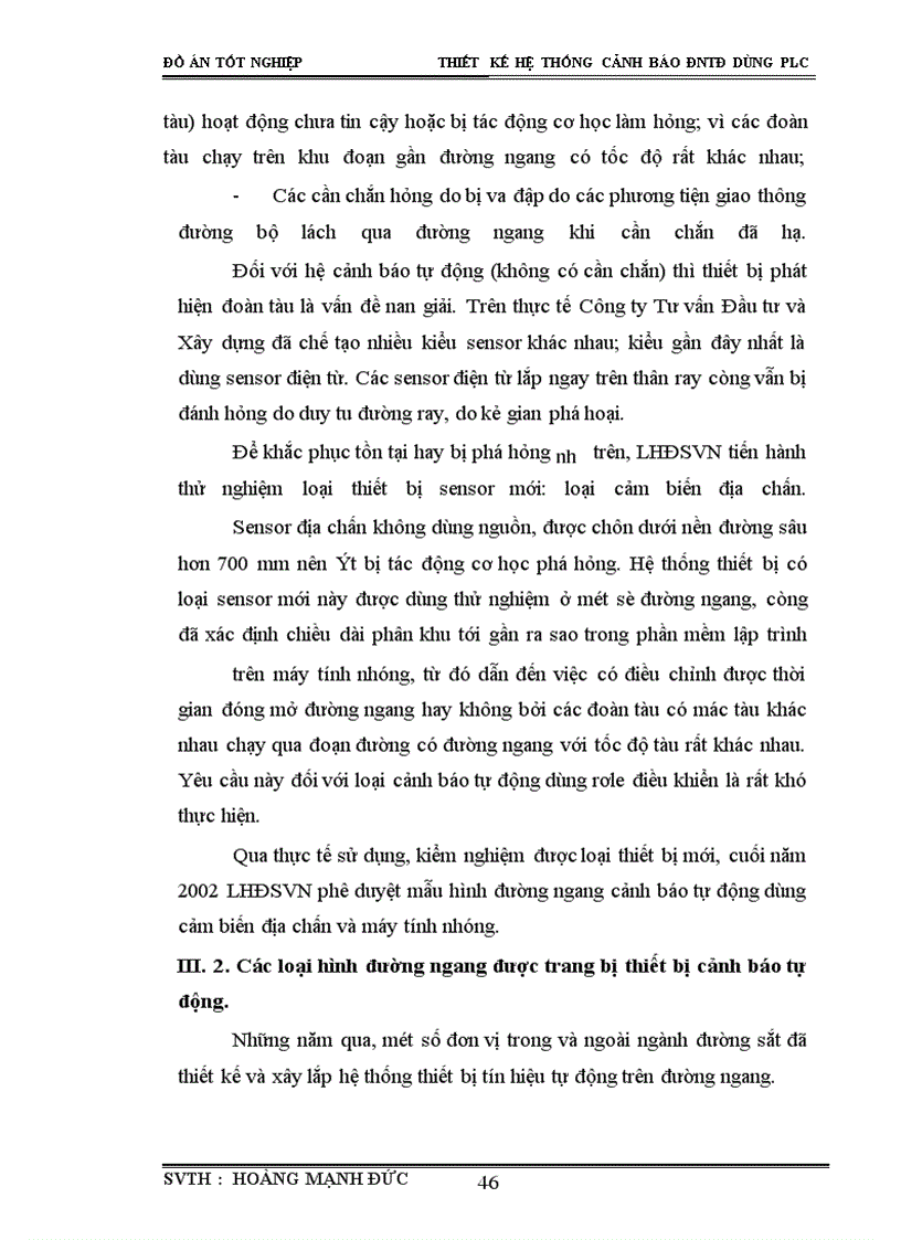 image for page Thiết kế hệ thống cảnh báo ĐNTĐ dùng PLC