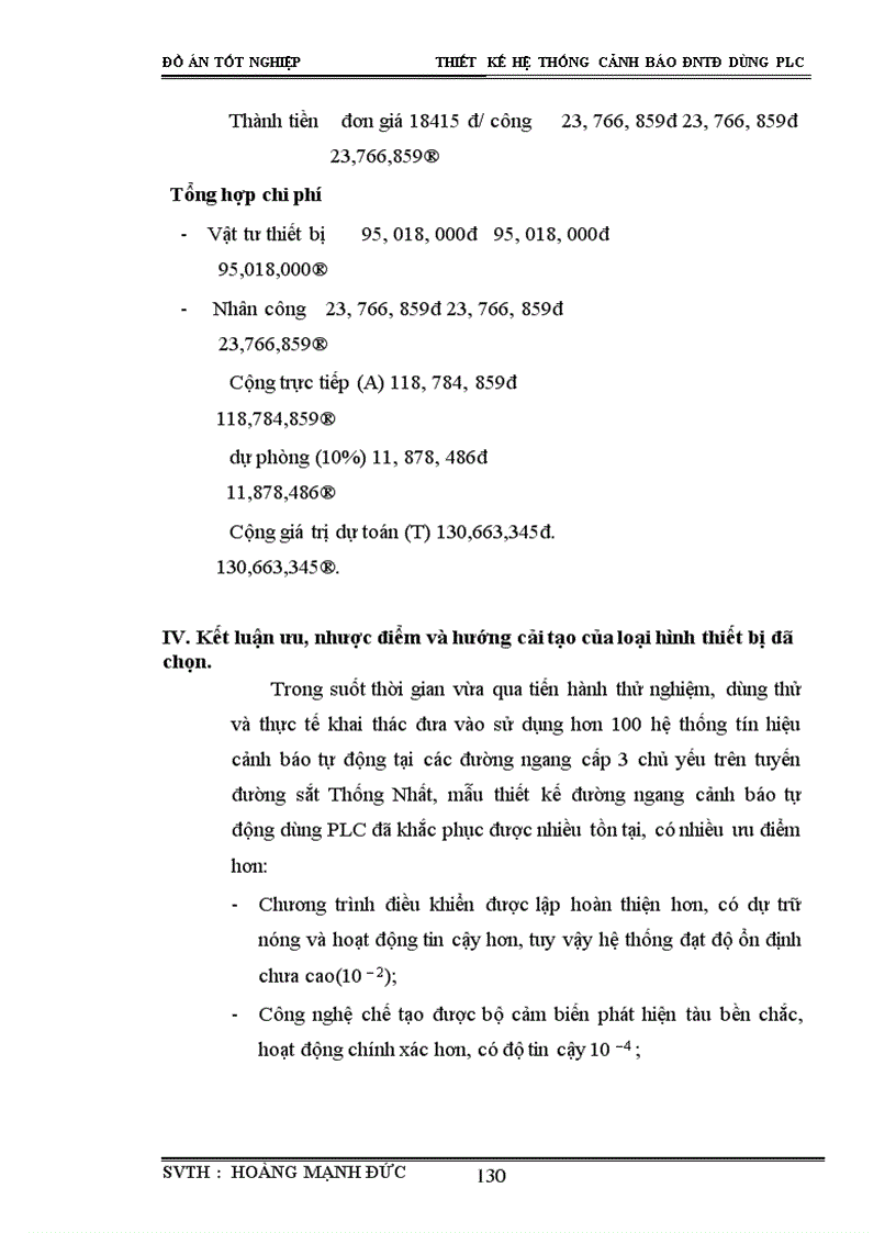 image for page Thiết kế hệ thống cảnh báo ĐNTĐ dùng PLC