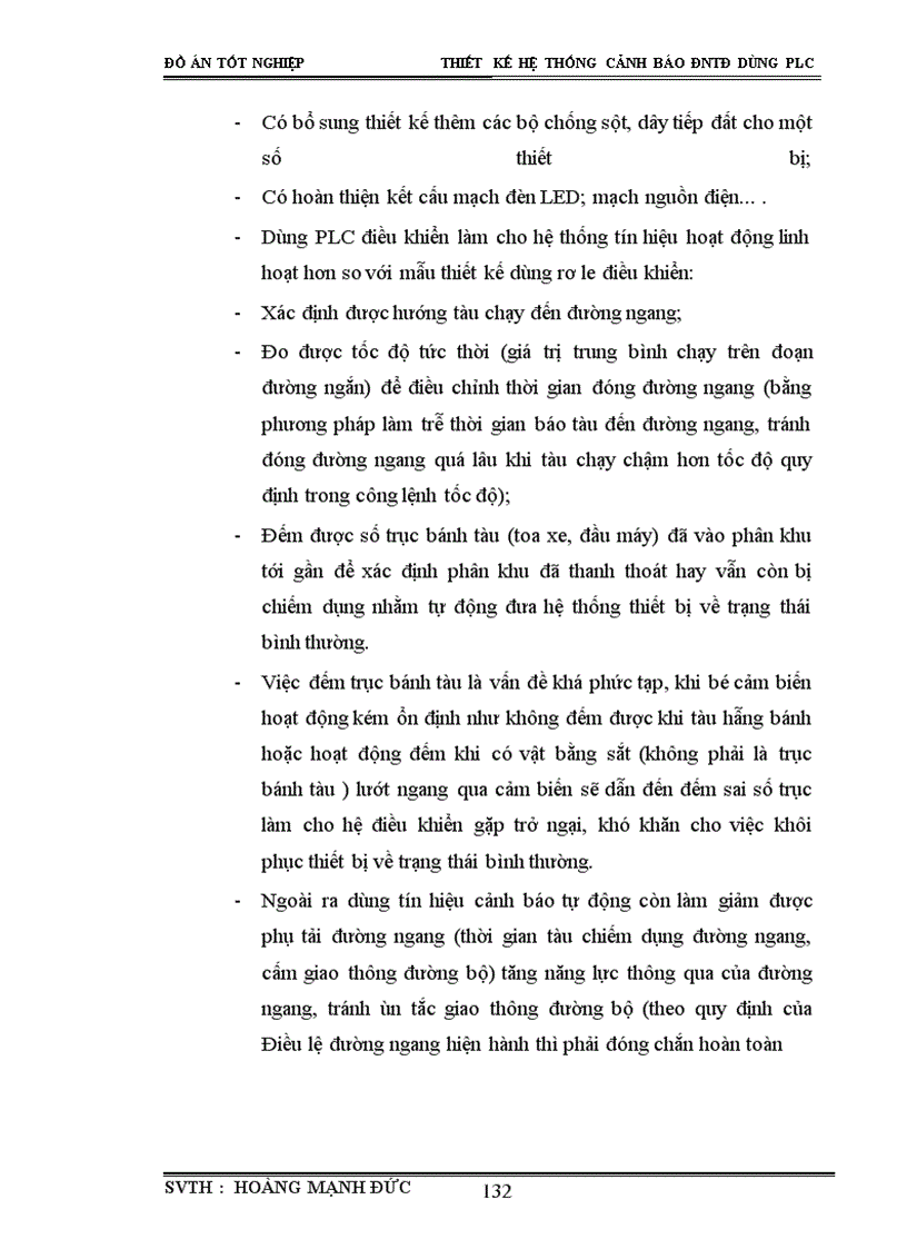 image for page Thiết kế hệ thống cảnh báo ĐNTĐ dùng PLC