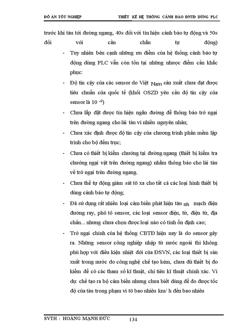 image for page Thiết kế hệ thống cảnh báo ĐNTĐ dùng PLC