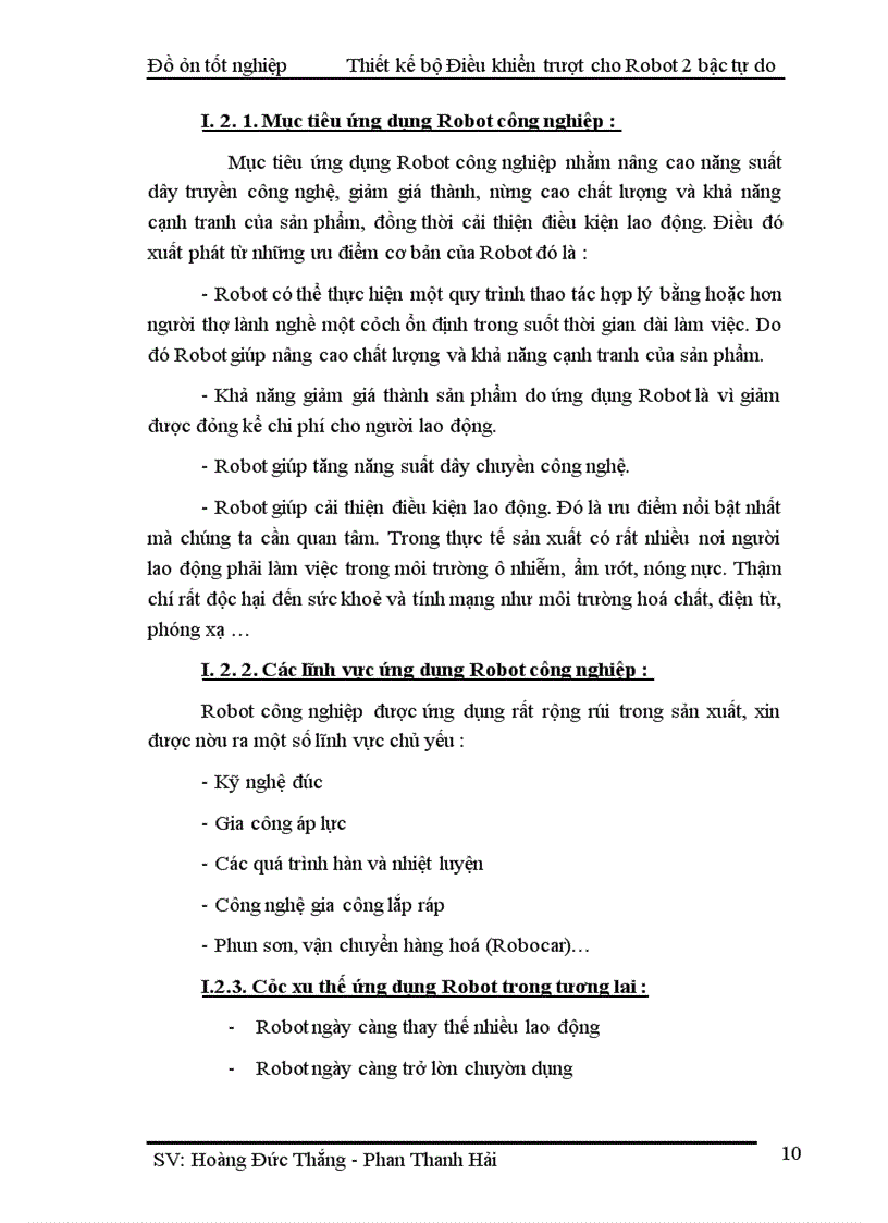 image for page Thiết kế bộ Điều khiển trượt cho tay máy Robot 2 bậc tự do và mô phỏng trên Matlab – Simulink
