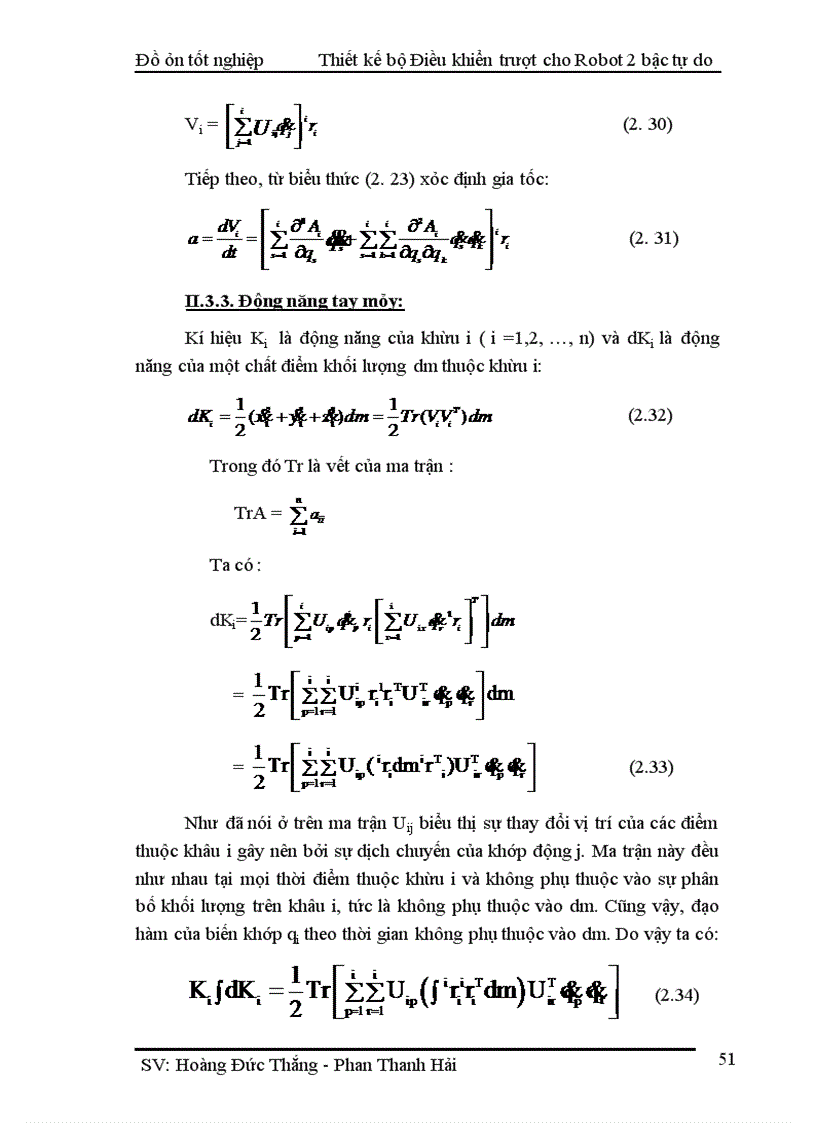 image for page Thiết kế bộ Điều khiển trượt cho tay máy Robot 2 bậc tự do và mô phỏng trên Matlab – Simulink