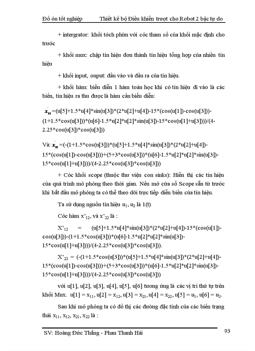 image for page Thiết kế bộ Điều khiển trượt cho tay máy Robot 2 bậc tự do và mô phỏng trên Matlab – Simulink