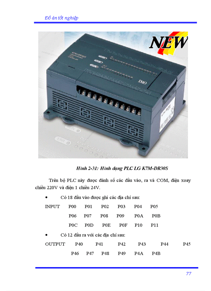 image for page Sử dụng PLC điều khiển hệ thông truyền động trong robot công nghiệp