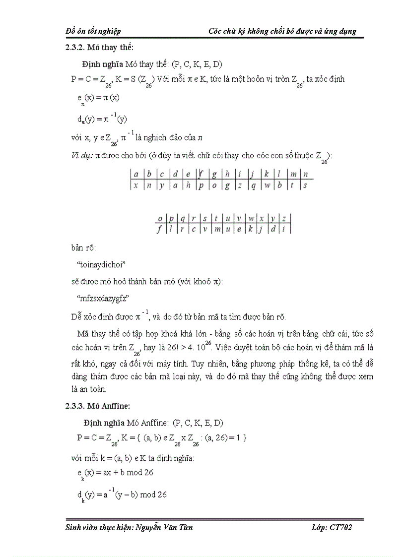 image for page Các Chữ ký không chối bỏ được và ứng dụng