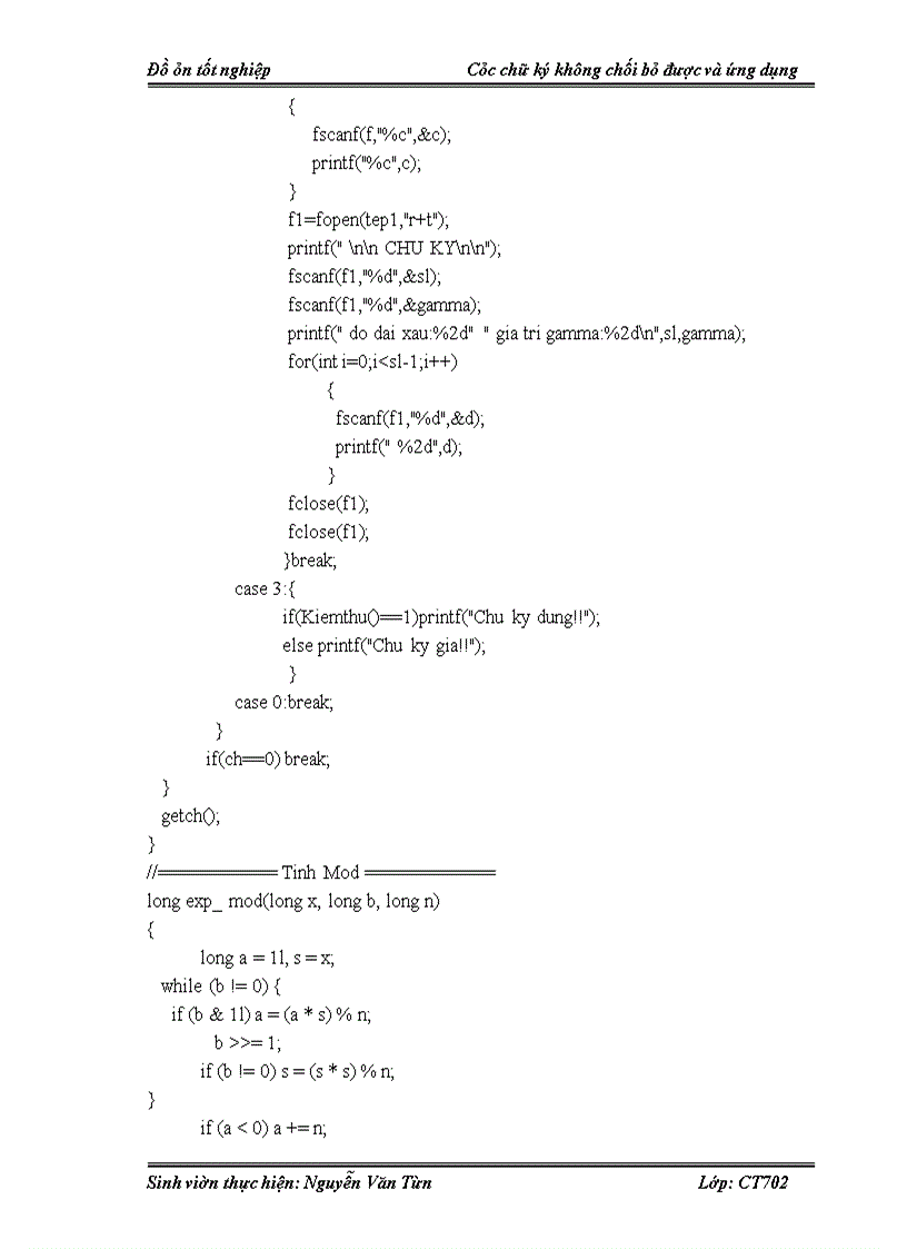 image for page Các Chữ ký không chối bỏ được và ứng dụng