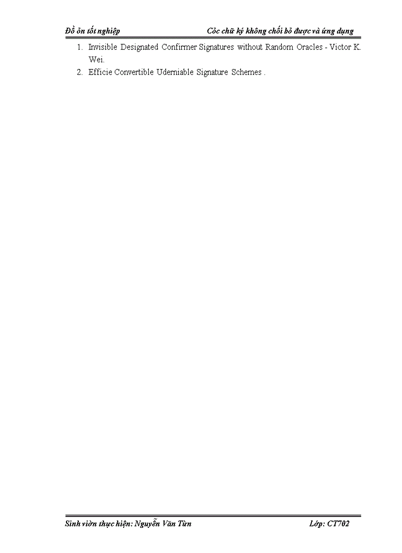 image for page Các Chữ ký không chối bỏ được và ứng dụng