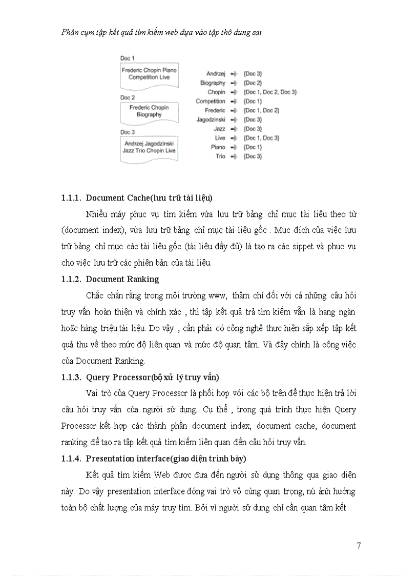 image for page Phân cụm tập kết quả tìm kiếm web dựa vào tập thô dung sai