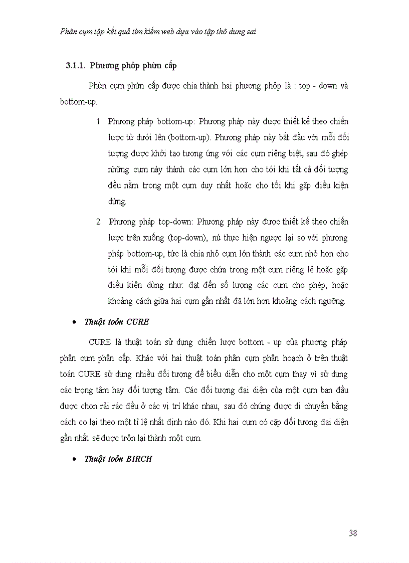 image for page Phân cụm tập kết quả tìm kiếm web dựa vào tập thô dung sai