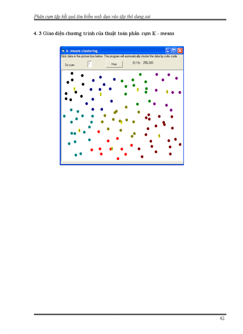 image for page Phân cụm tập kết quả tìm kiếm web dựa vào tập thô dung sai