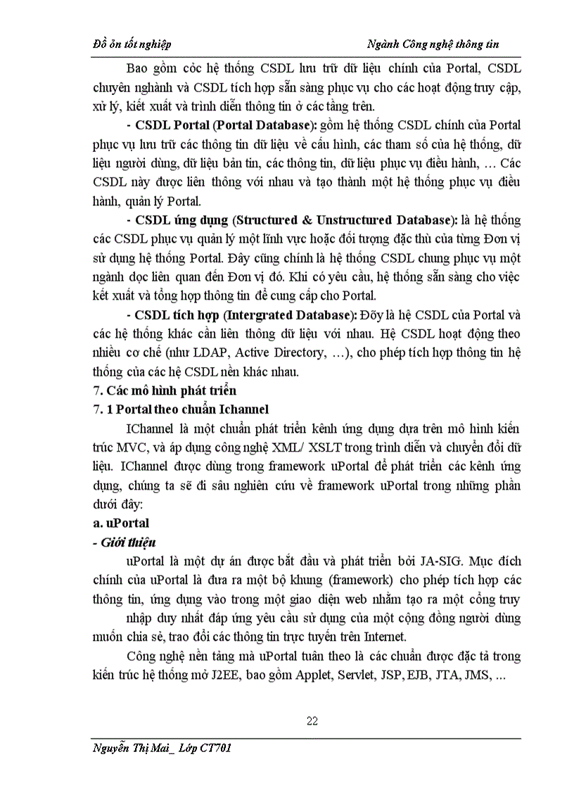 image for page Mô hình kiến trúc tối ưu để xây dựng ứng dụng Portal