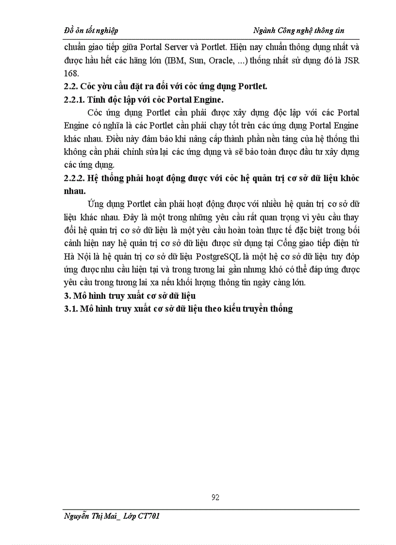 image for page Mô hình kiến trúc tối ưu để xây dựng ứng dụng Portal