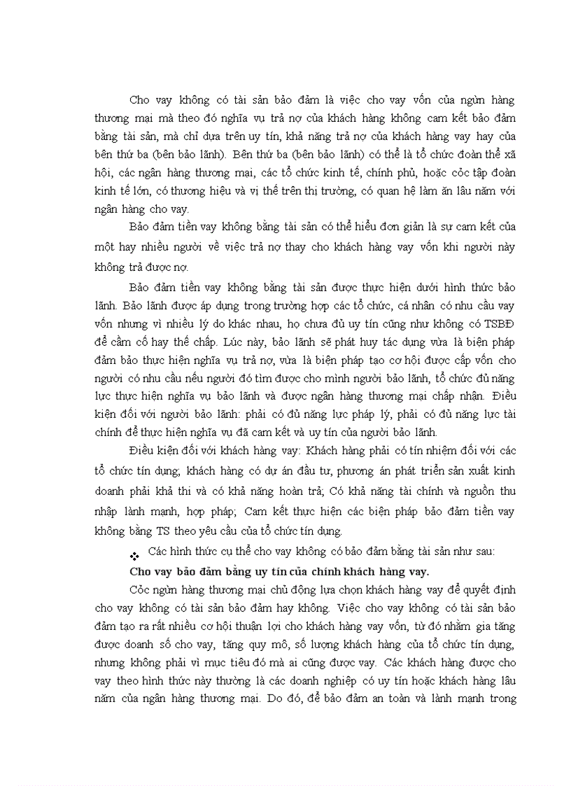 image for page Nâng cao chất lượng hoạt động bảo đảm tiền vay tại ngân hàng thương mại cổ phần Bắc Á - chi nhánh Thái Hà