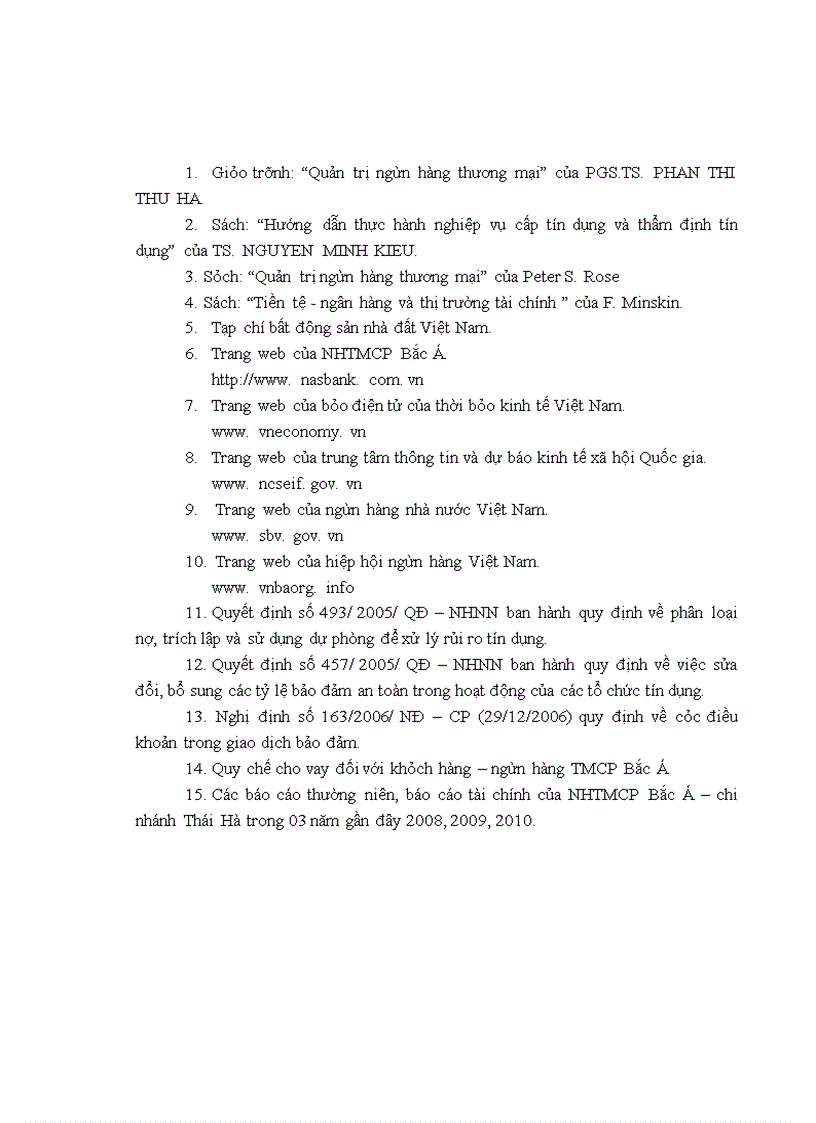 image for page Nâng cao chất lượng hoạt động bảo đảm tiền vay tại ngân hàng thương mại cổ phần Bắc Á - chi nhánh Thái Hà