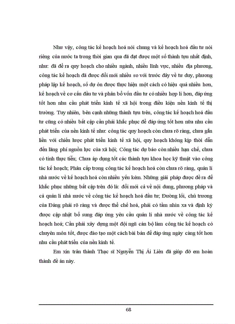 image for page Thực trạng công tác kế hoạch hoá ở nước ta