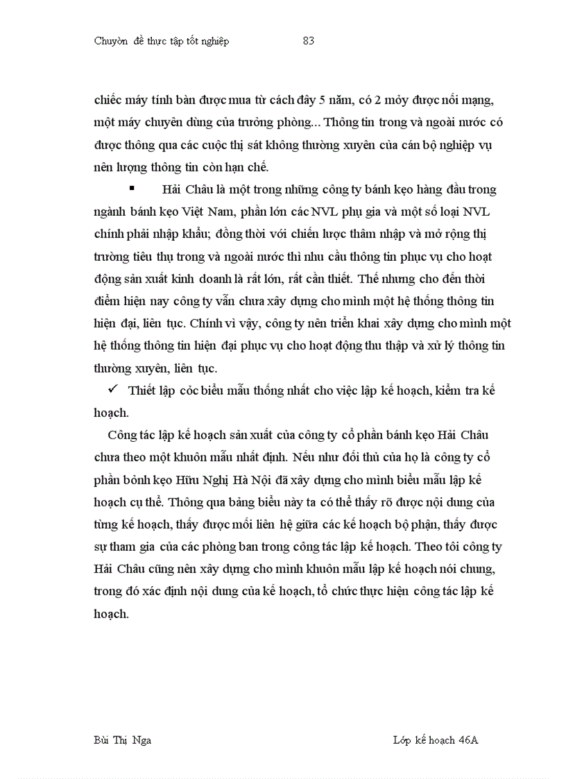 image for page Một số giải pháp nhằm hoàn thiện công tác lập kế hoạch sản xuất ở công ty bánh kẹo Hải Châu