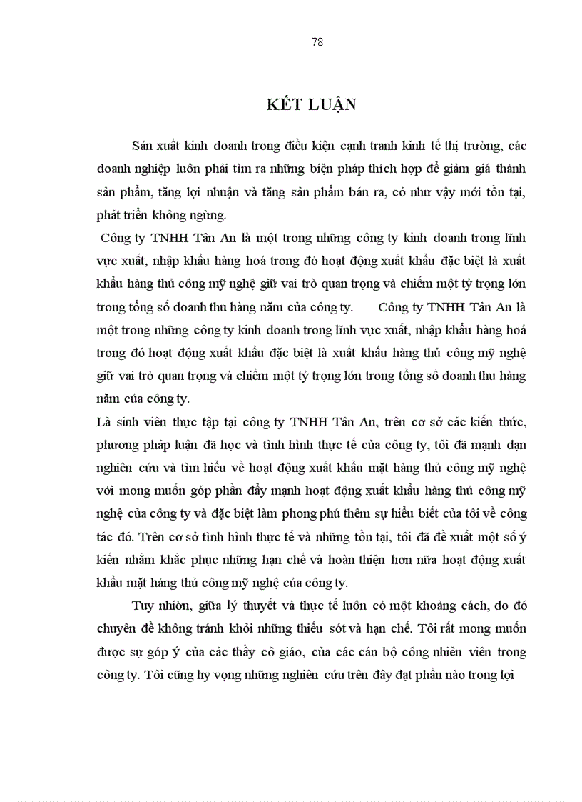 image for page Một số biện pháp nhằm đẩy mạnh hoạt động xuất khẩu hàng thủ công mỹ nghệ của công ty TNHH Tân An