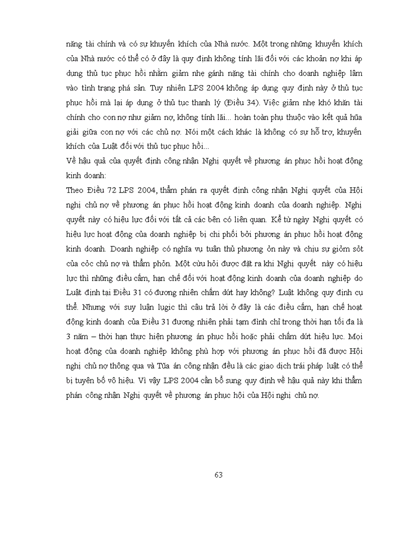 image for page Thực tiễn bảo vệ quyền lợi của công ty tnhh thương mại nam hải khi lâm vào tình trạng phá sản