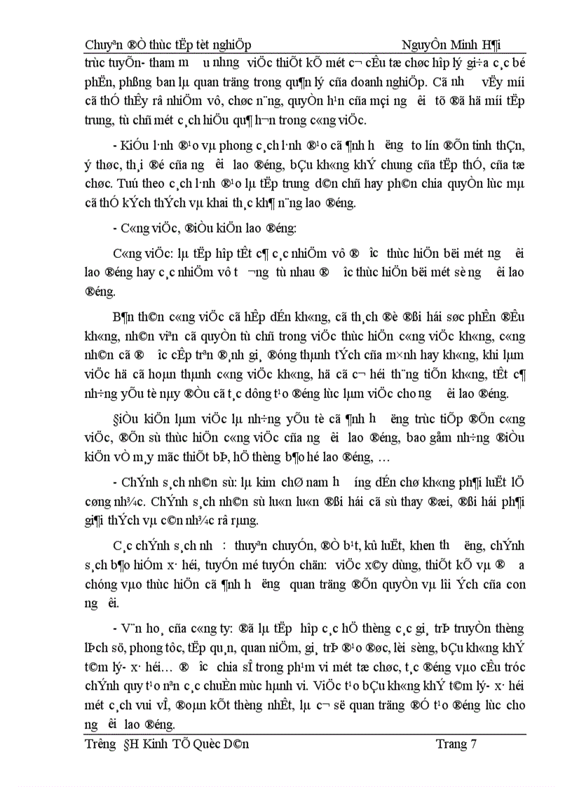 image for page Thực trạng công tác tạo động lực lao động và một số biện pháp nhằm hoàn thiện công tác tạo động lực tại công ty TNHH Thiên Lan