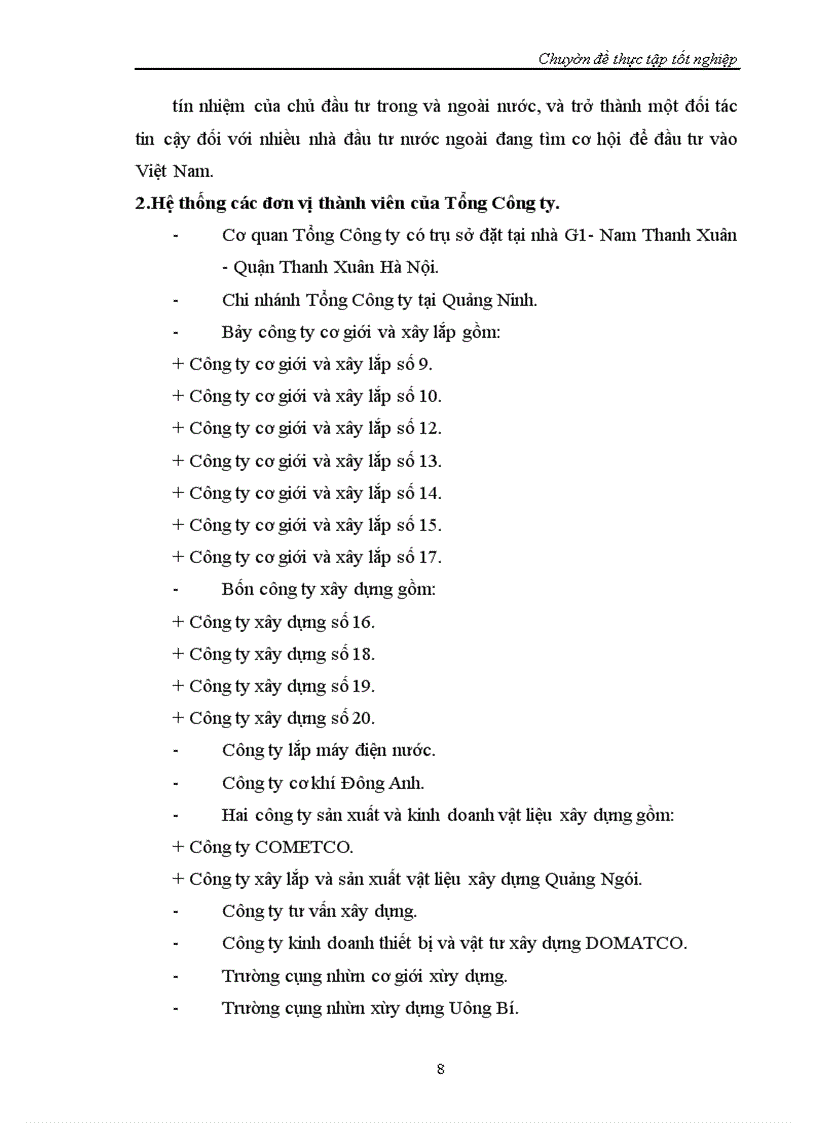 image for page Đầu tư xây dựng cơ bản tại Tổng Công ty Xây dựng và Phát triển Hạ tầng LICOGI: Thực trạng và Giải pháp