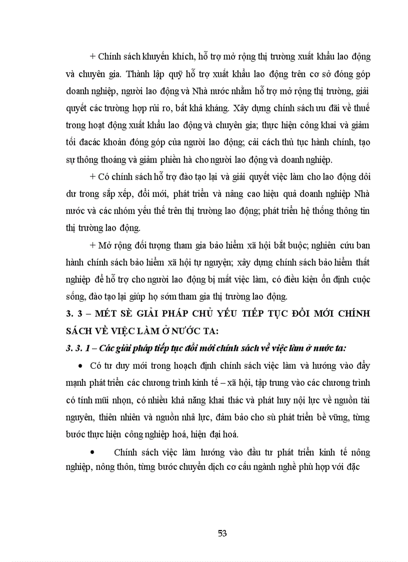 image for page Tiếp tục đổi mới chính sách về việc làm ở Việt Nam. Thực trạng và giải pháp