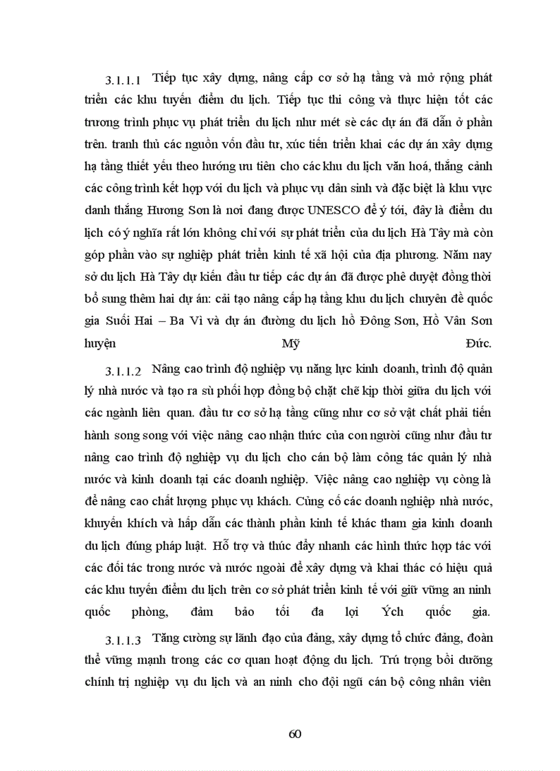 image for page Vai trò tài nguyên du lịch đối với phát triển du lịch Hà Tây