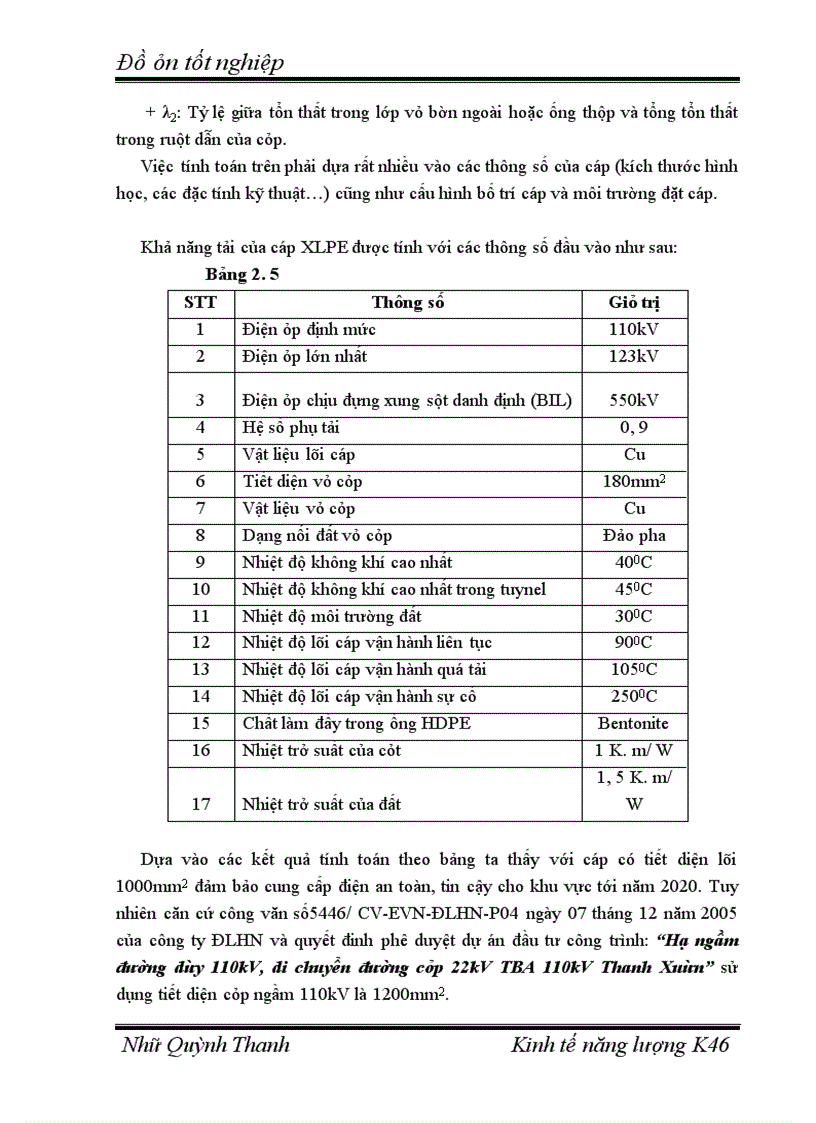 image for page Hạ ngầm tuyến đường dây 110kV, di chuyển đường cáp 22kV trạm biến áp 110kV Thanh Xuân việc đánh giá tính khả thi của dự án mới từ góc độ kết quả tài chính