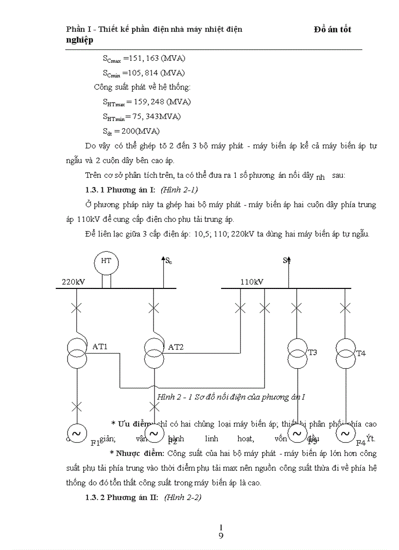 image for page Thiết kế phần điện trong nhà máy nhiệt điện ngưng hơi
