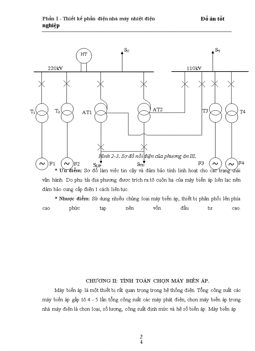 image for page Thiết kế phần điện trong nhà máy nhiệt điện ngưng hơi