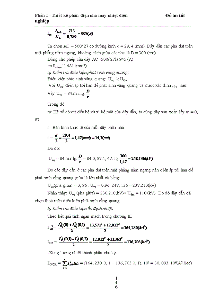 image for page Thiết kế phần điện trong nhà máy nhiệt điện ngưng hơi