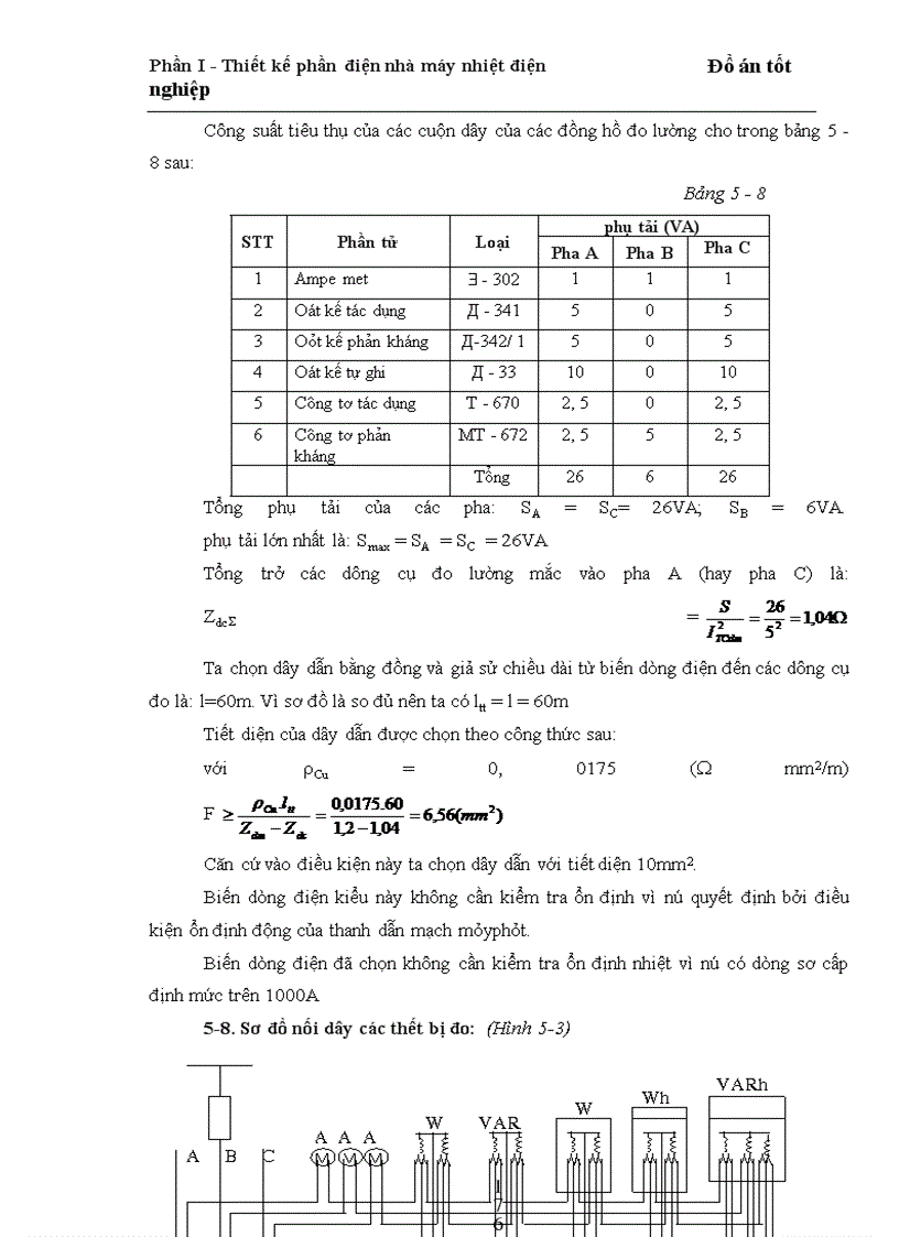 image for page Thiết kế phần điện trong nhà máy nhiệt điện ngưng hơi