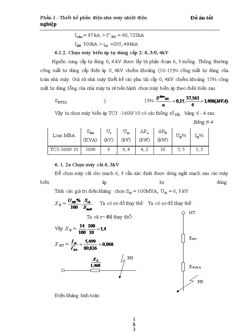 image for page Thiết kế phần điện trong nhà máy nhiệt điện ngưng hơi