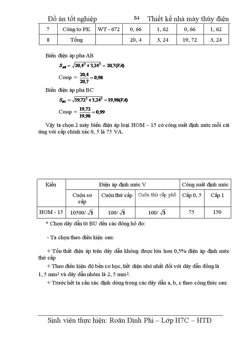 image for page Thiết kế nhà máy thủy điện công suất 4 x 100 MW, cung cấp cho phụ tải điện áp máy phát, phụ tải trung áp 110 kV, Phụ tải cao áp 220 kV.