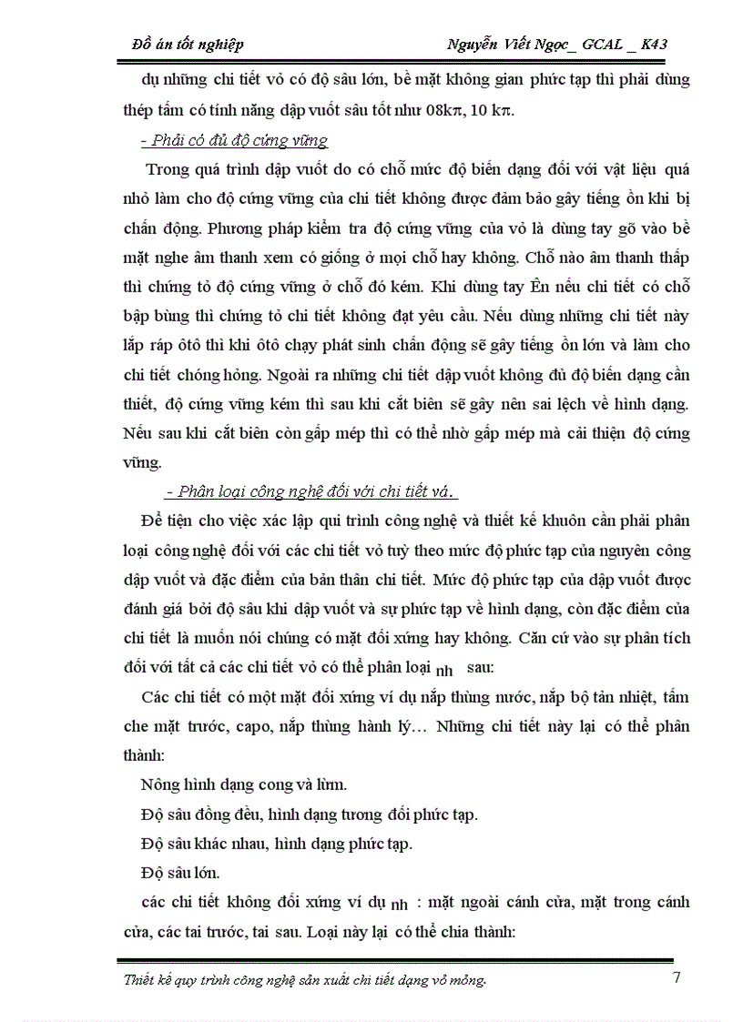 image for page Thiết kế quy trình công nghệ, khuôn & đồ gá để sản xuất chi tiết Vành dưới Ca lăng & Ca lăng xe ya3 469