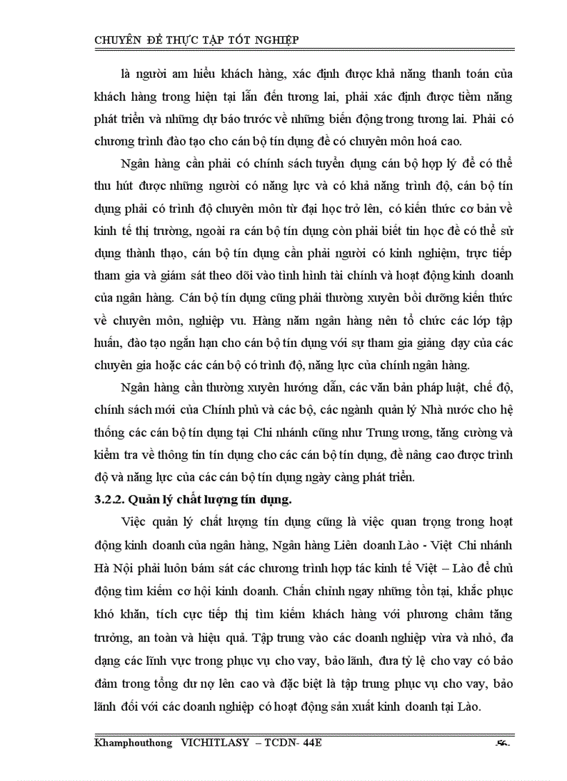 image for page Giải pháp mở rộng tín dụng tại Ngân hàng Liên doanh Lào - Việt Chi nhánh Hà Nội