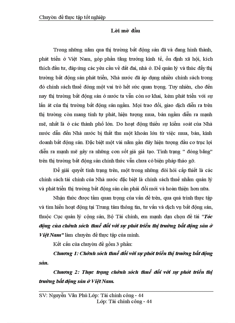 image for page Tác động của chính sách thuế đối với sự phát triển thị trường bất động sản ở Việt Nam