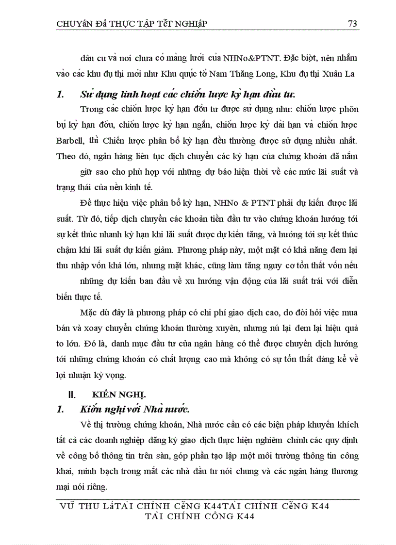 image for page Phát triển hoạt động đầu tư chứng khoán tại Ngân hàng Nông nghiệp và Phát triển Nông thôn Việt Nam