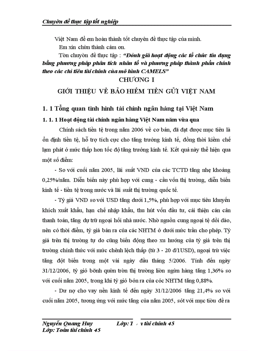 image for page Đánh giá hoạt động các tổ chức tín dụng bằng phương pháp phân tích nhân tố và phương pháp thành phần chính theo các chỉ tiêu tài chính của mô hình CAMELS