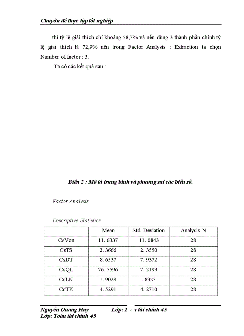 image for page Đánh giá hoạt động các tổ chức tín dụng bằng phương pháp phân tích nhân tố và phương pháp thành phần chính theo các chỉ tiêu tài chính của mô hình CAMELS