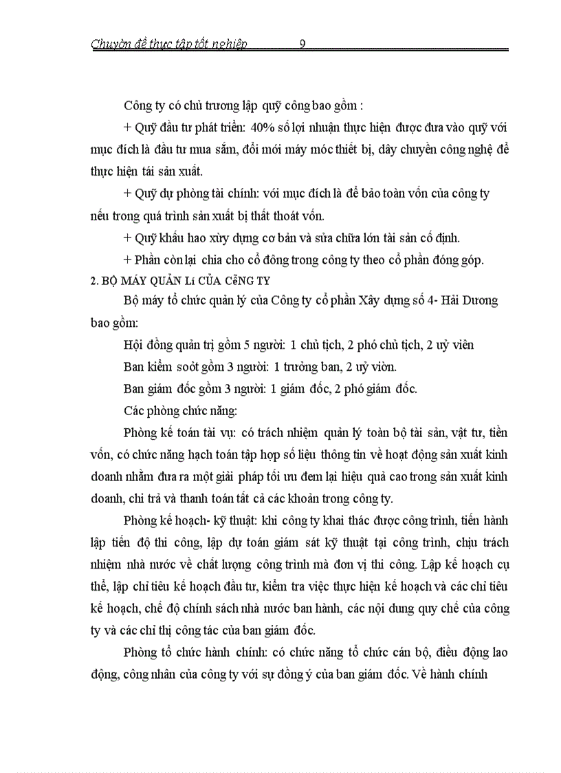 image for page Những giải pháp nhằm hoàn thiện kế toán chi phí sản xuất và tính giá thành sản phẩm xây lắp tại công ty cổ phần xây dựng số 4- Hải Dương.