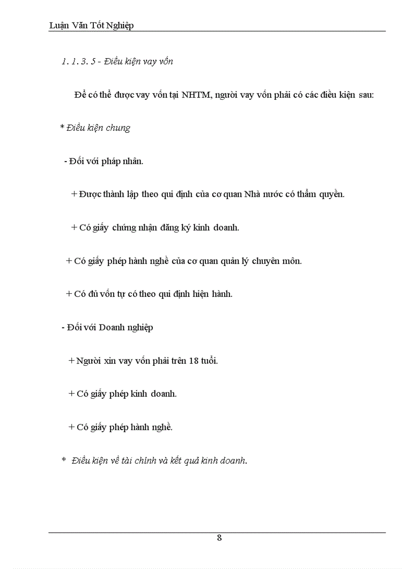 image for page Mở rông và nâng cao hiệu quả tín dụng trung và dài hạn tại chi nhánh NHCT Thanh Xuân.