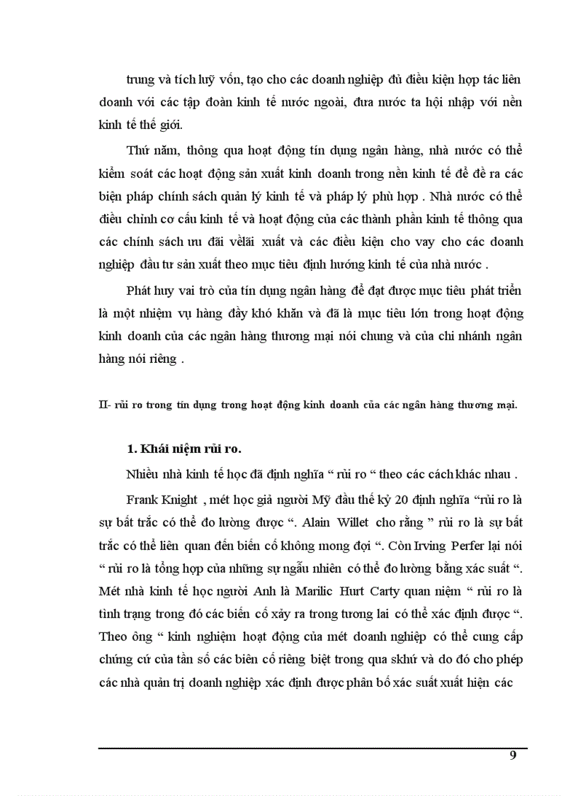 image for page Hoạt động tín dụng của ngân hàng thương mại