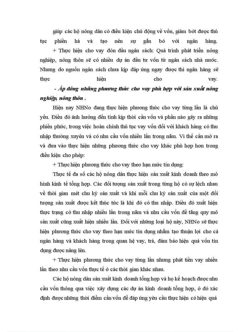 image for page Thực trạng và một số Giải pháp mở rộng tín dụng và nâng cao hiệu quả sử dụng vốn tín dụng của các hộ sản xuất ở huyện Tiên Lữ tỉnh Hưng Yên