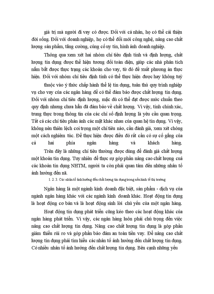 image for page Chất lượng tín dụng tại NHNo&PTNT tỉnh Hải Dương