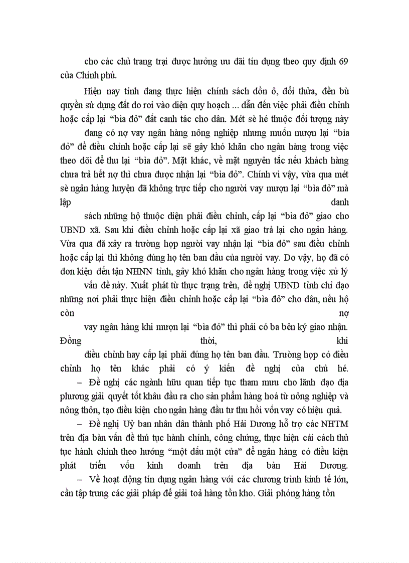 image for page Chất lượng tín dụng tại NHNo&PTNT tỉnh Hải Dương