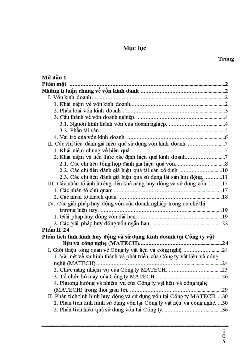 image for page Giải pháp huy động và sử dụng vốn kinh doanh tại công ty MATECH