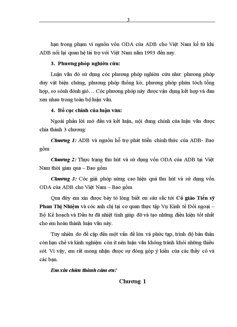 image for page Nâng cao hiệu quả thu hút và sử dụng vốn ODA của ngân hàng phát triển châu Á (ADB) cho Việt Nam