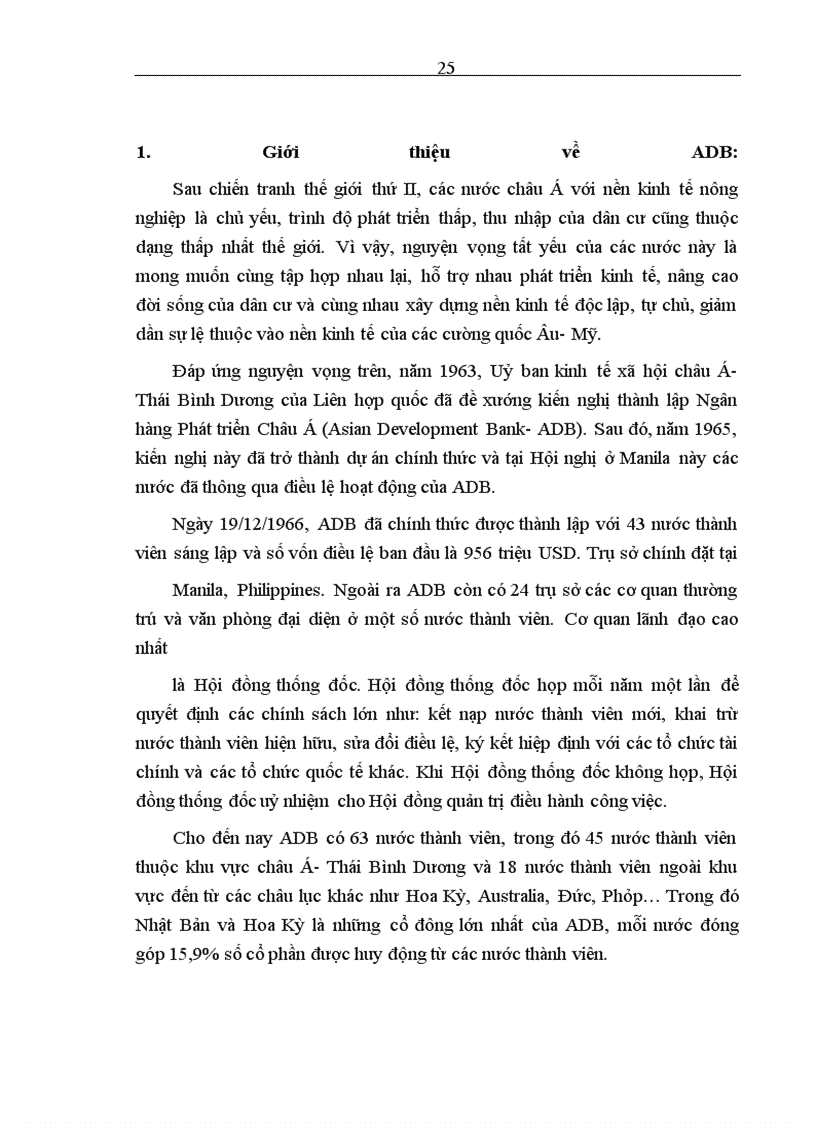 image for page Nâng cao hiệu quả thu hút và sử dụng vốn ODA của ngân hàng phát triển châu Á (ADB) cho Việt Nam