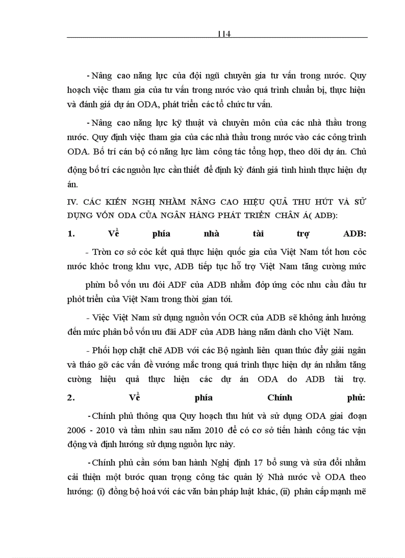 image for page Nâng cao hiệu quả thu hút và sử dụng vốn ODA của ngân hàng phát triển châu Á (ADB) cho Việt Nam