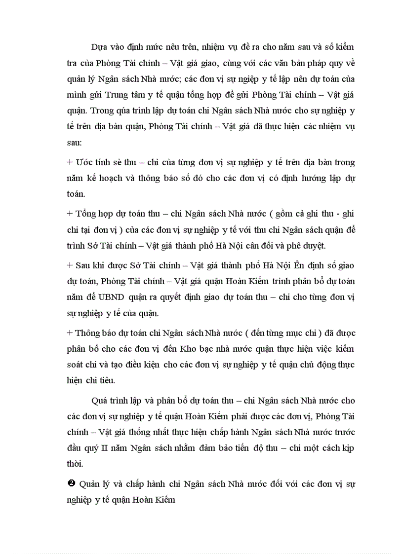 image for page Tăng cường quản lý chi Ngân sách Nhà nước cho sự nghiệp y tế trên địa bàn quận Hoàn Kiếm